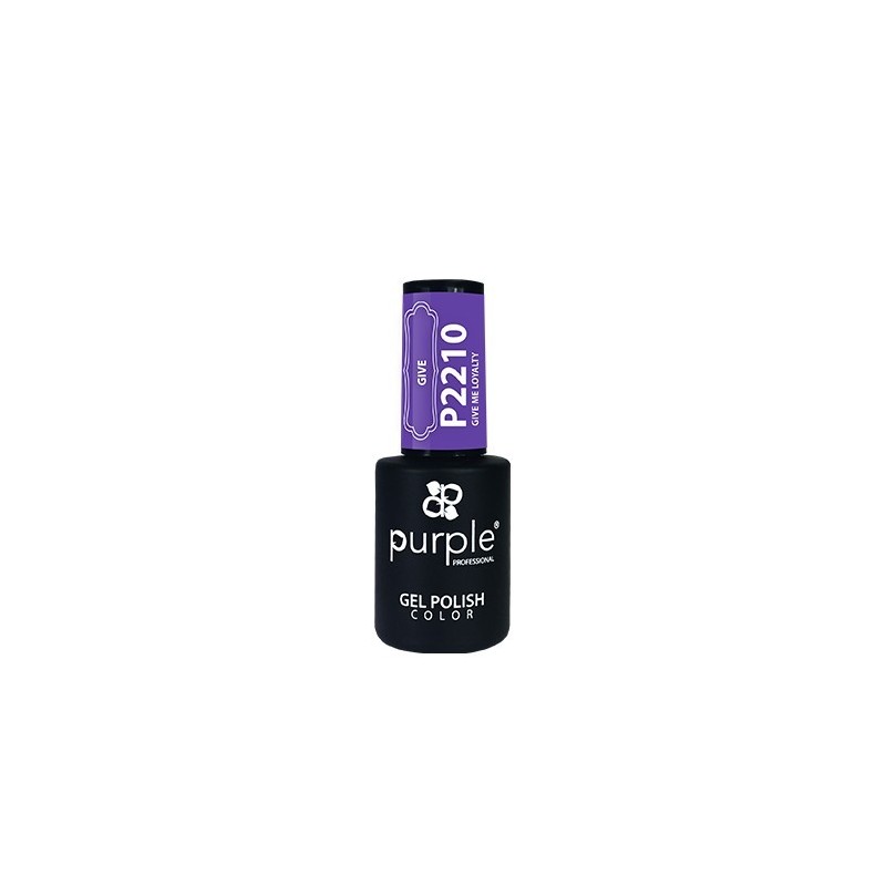- PURPLE - Esmalte Permanente en Gel Give Me Loyalty P2210 10 ml - PURPLE - Esmalte Permanente en Gel Give Me Loyalty P2210 10 ml
