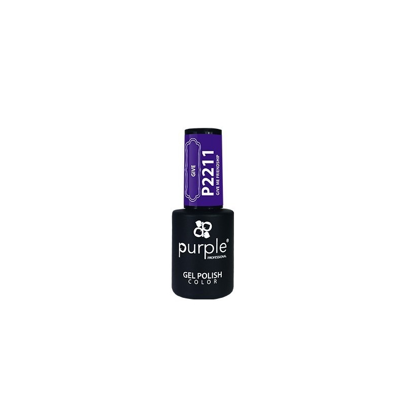 - PURPLE - Esmalte Permanente en Gel Give Me Friendship P2211 10 ml - PURPLE - Esmalte Permanente en Gel Give Me Friendship P2211 10 ml