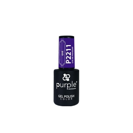 - PURPLE - Esmalte Permanente en Gel Give Me Friendship P2211 10 ml
