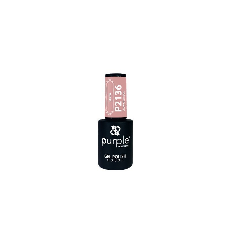 - PURPLE - Esmalte Permanente en Gel Show Gratitude P2136 10 ml - PURPLE - Esmalte Permanente en Gel Show Gratitude P2136 10 ml