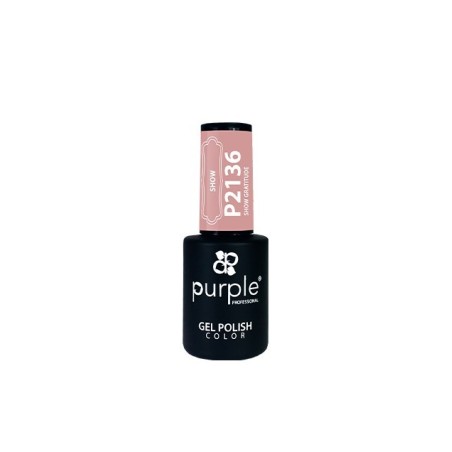 - PURPLE - Esmalte Permanente en Gel Show Gratitude P2136 10 ml