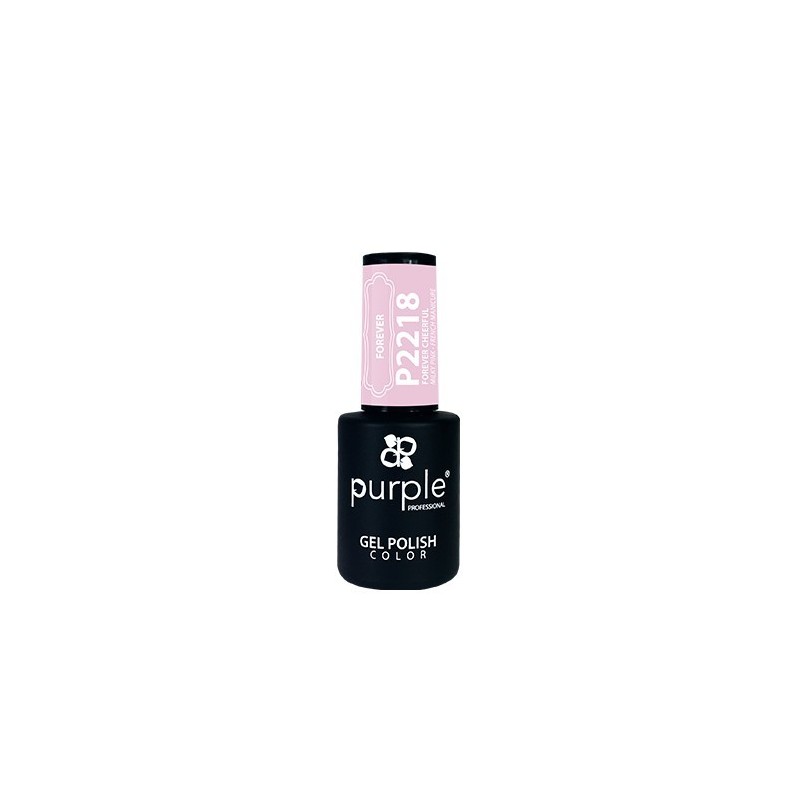 - PURPLE - Esmalte Permanente en Gel Forever Cheerful P2218 (Manicura Francesa) 10 ml - PURPLE - Esmalte Permanente en Gel Forever Cheerful P2218 (Manicura Francesa) 10 ml