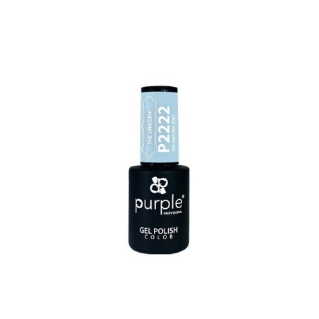 - PURPLE - Esmalte Permanente en Gel The Unicorn Zoey P2222 10 ml