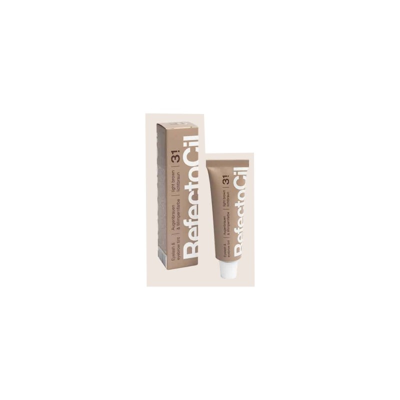 - REFECTOCIL - Tinte para Pestañas y Cejas MARRÓN CLARO 15 ml - REFECTOCIL - Tinte para Pestañas y Cejas MARRÓN CLARO 15 ml