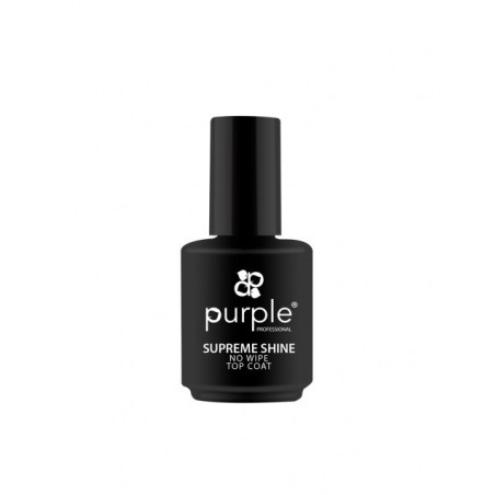 - PURPLE - Supreme Shine NO WIPE Top Coat 15 ml