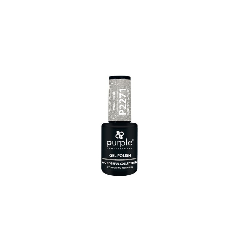 - PURPLE - Esmalte Permanente en Gel Wonderful Mermaid P2271 10 ml - PURPLE - Esmalte Permanente en Gel Wonderful Mermaid P2271 10 ml