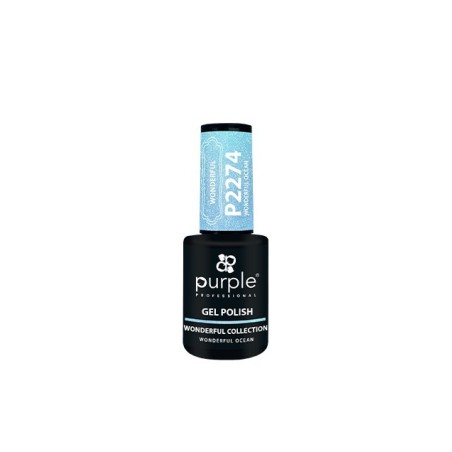 - PURPLE - Esmalte Permanente en Gel Wonderful Ocean P2274 10 ml