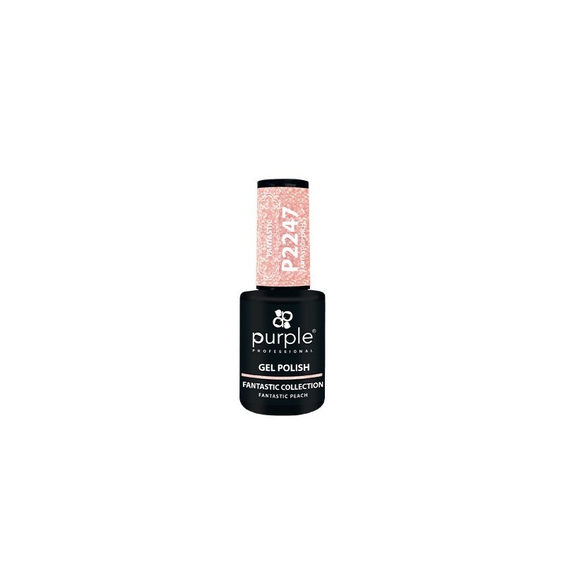 - PURPLE - Esmalte Permanente en Gel Fantastic Peach P2247 10 ml - PURPLE - Esmalte Permanente en Gel Fantastic Peach P2247 10 ml