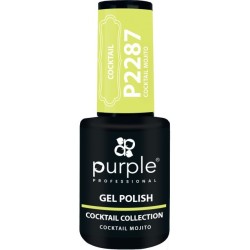 - PURPLE - Esmalte Permanente en Gel Cocktail Mojito P2287 10 ml