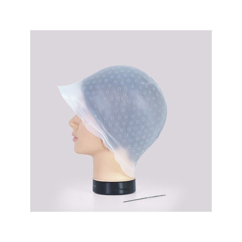 - BIFULL - Gorro Silicona Transparente para Mechas
