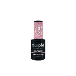- PURPLE - Esmalte Permanente en Gel Flash Dust Pinkie P2345 10 ml