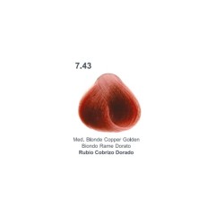 - LIGHT IRRIDIANCE - Tinte Cromic 7/43 Rubio Medio Cobrizo Dorado 100 ml