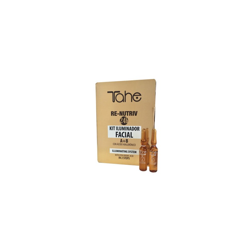- TAHE - Kit Iluminador Re-Nutriv con ácido hialurónico 2x2ml - TAHE - Kit Iluminador Re-Nutriv con ácido hialurónico 2x2ml