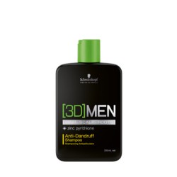 - SCHWARZKOPF - 3dMen Champú Anticaspa Anti-Dandruff 250 ml