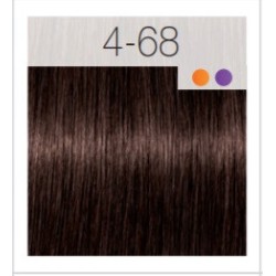 - SCHWARZKOPF - Tinte Igora Royal 4/68 Castaño Medio Marrón Rojo 60 ml + oxidante gratis
