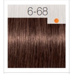 - SCHWARZKOPF - Tinte Igora Royal 6/68 Rubio Oscuro Marrón Rojo 60 ml + oxidante gratis