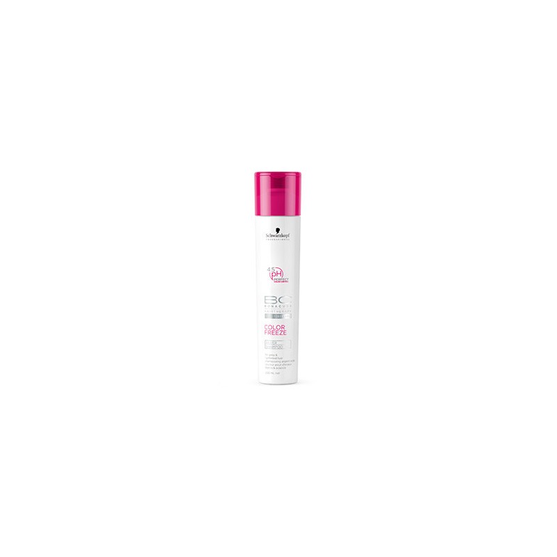 - SCHWARZKOPF - Champú Color Freeze Silver para cabellos blancos 250 ml - SCHWARZKOPF - Champú Color Freeze Silver para cabellos blancos 250 ml