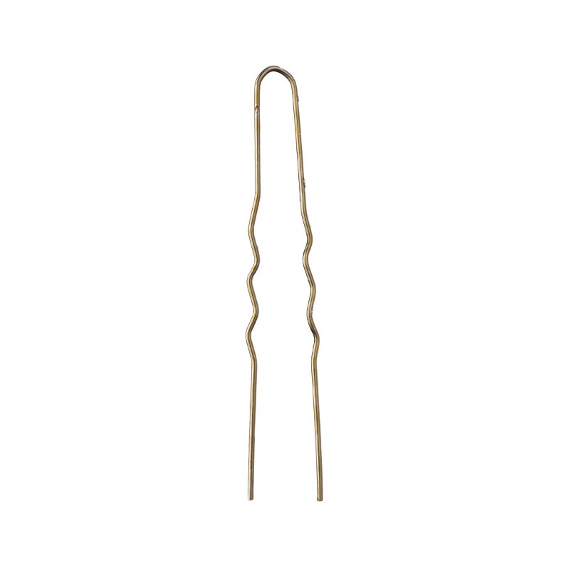 - EUROSTIL - Bolsa 20 horquillas Invisible Bronce Ondina 55 mm - EUROSTIL - Bolsa 20 horquillas Invisible Bronce Ondina 55 mm