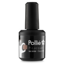 - POLLIE - Esmalte semi-permanente P-Laquer Milk Chocolate 15 ml
