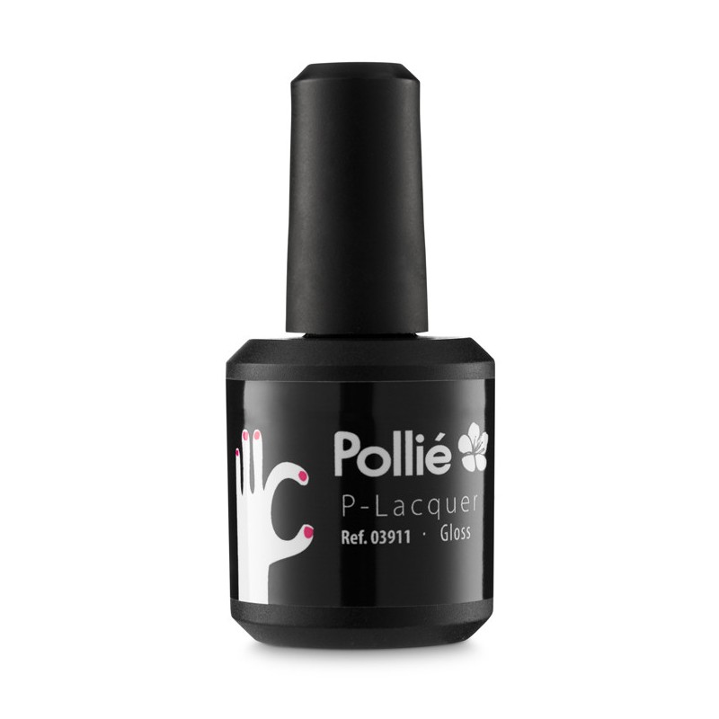 - POLLIE - Esmalte semi-permanente P-Laquer Gloss 15 ml - POLLIE - Esmalte semi-permanente P-Laquer Gloss 15 ml