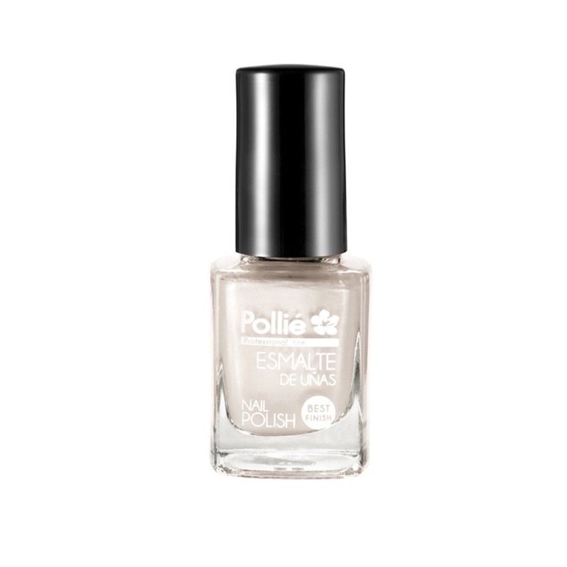 - POLLIE - Esmalte de uñas Blanco Perla 12 ml - POLLIE - Esmalte de uñas Blanco Perla 12 ml
