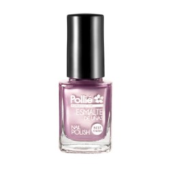 - POLLIE - Esmalte de uñas Lila Perlado 12 ml