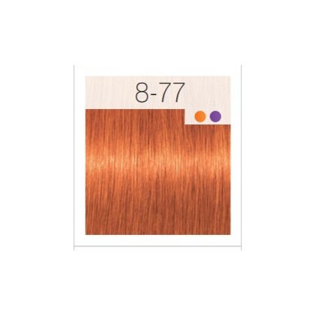 - SCHWARZKOPF - Tinte Igora Royal 8/77 Rubio Claro Cobrizo Intenso 60 ml + oxidante gratis