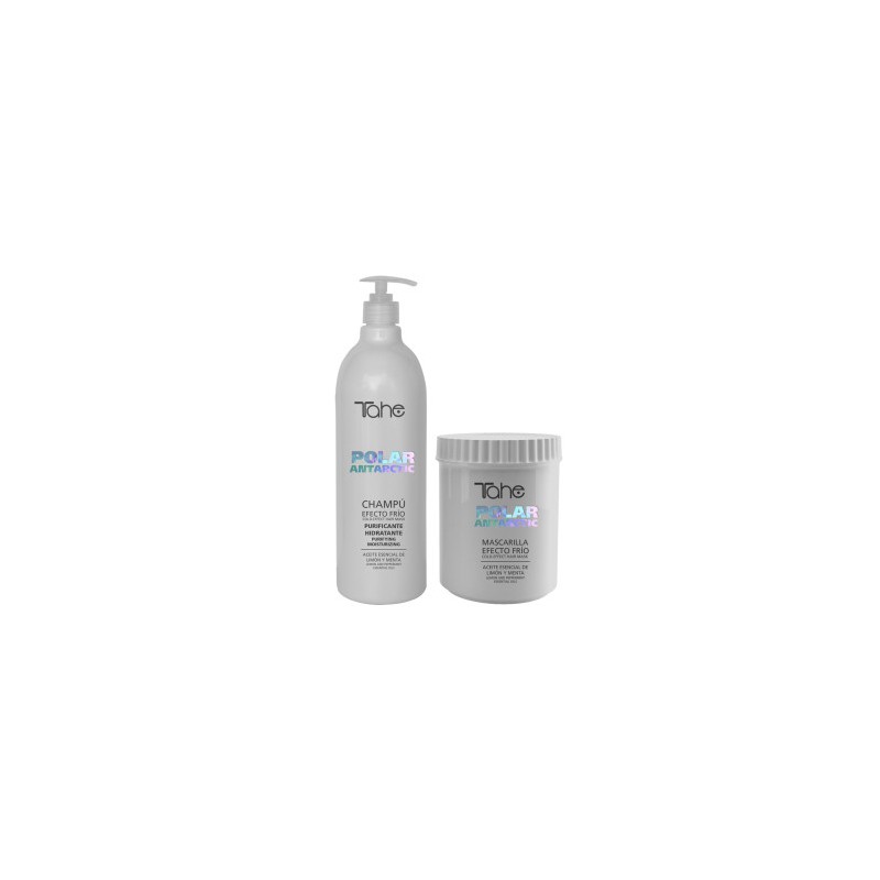 - TAHE - Pack Polar Antartic (champú 1000 ml + mascarilla 700 ml) - TAHE - Pack Polar Antartic (champú 1000 ml + mascarilla 700 ml)