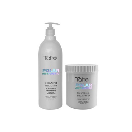 - TAHE - Pack Polar Antartic (champú 1000 ml + mascarilla 700 ml)