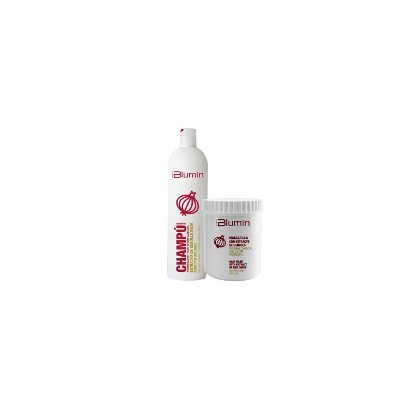 - TAHE - Pack Blumin extracto Cebolla Roja (champú 1000 ml + mascarilla 700 ml) - TAHE - Pack Blumin extracto Cebolla Roja (champú 1000 ml + mascarilla 700 ml)