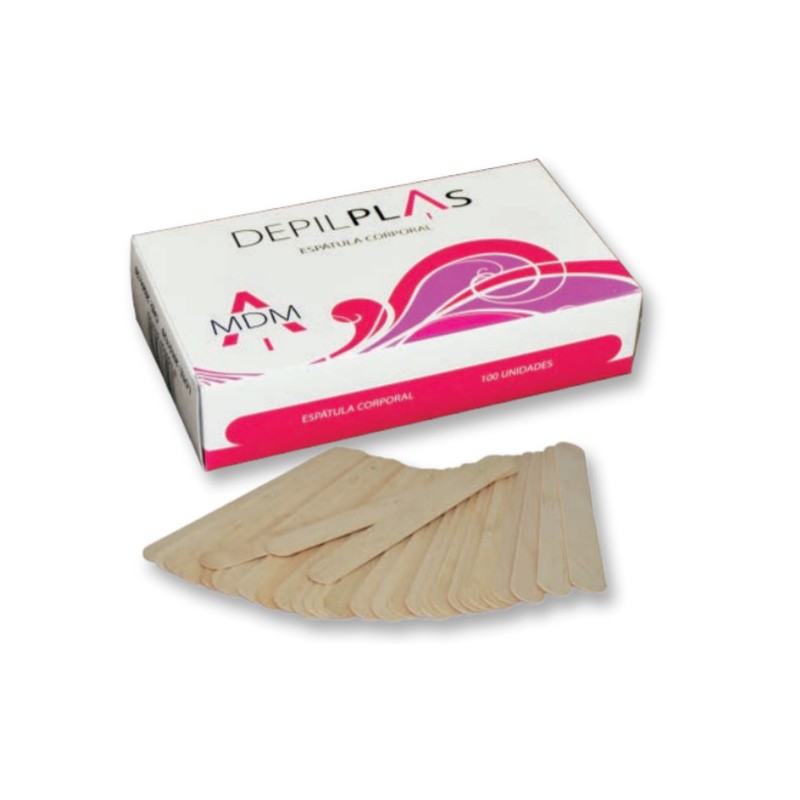 - MDM - Espátula Corporal (caja 100 unidades) - MDM - Espátula Corporal (caja 100 unidades)