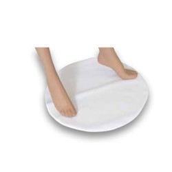 - MDM - Alfombrilla circular Tnt blanca 50 unidades