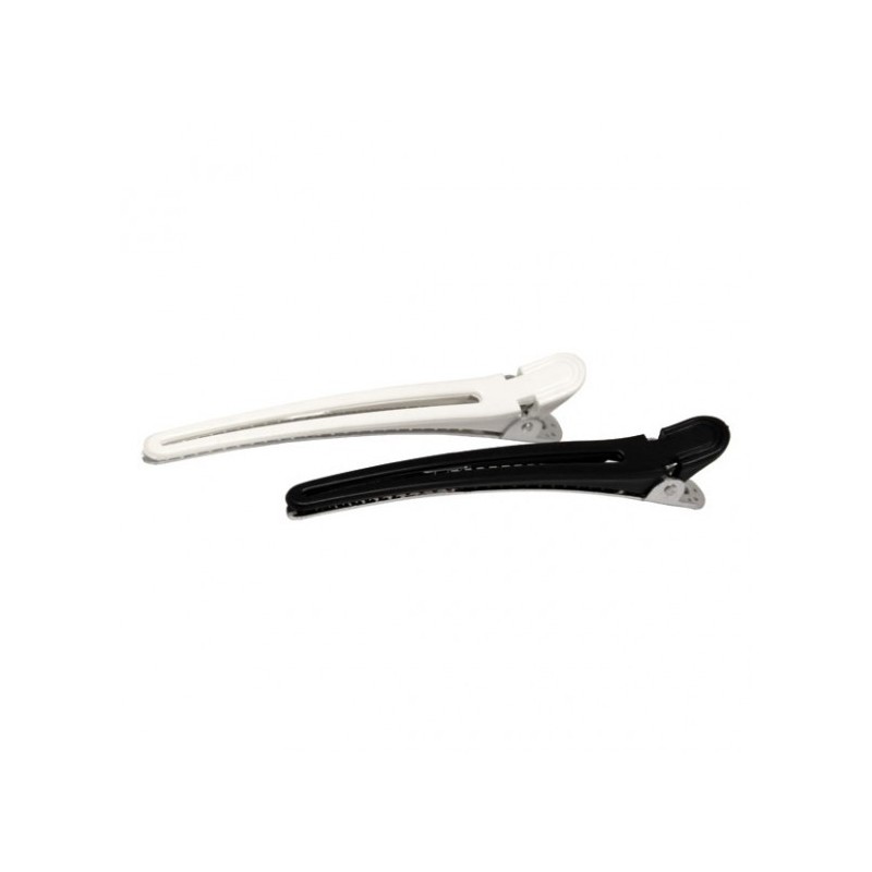 - BIFULL - Pinzas separadoras pato metal Blanco-Negro 12 unidades - BIFULL - Pinzas separadoras pato metal Blanco-Negro 12 unidades