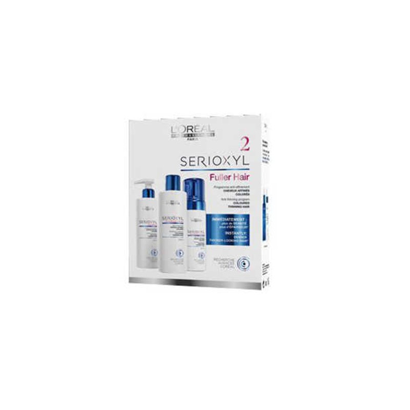 - L´OREAL - Pack SERIOXYL anticaída Cabellos Coloreados (champú 250 ml + acondicionador 250 ml + tratamiento 125 ml) - L´OREAL - Pack SERIOXYL anticaída Cabellos Coloreados (champú 250 ml + acondicionador 250 ml + tratamiento 125 ml)