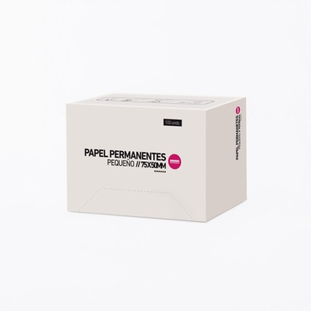 - BIFULL - Papel para permanentes pequeño 100 unidades