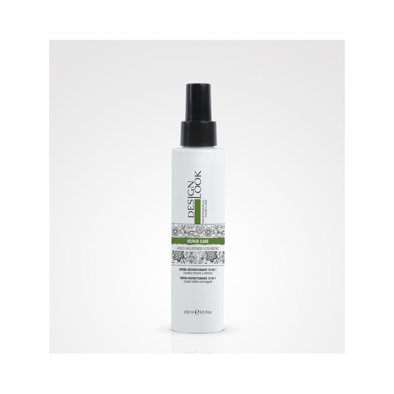 - DESIGN LOOK - Repair Care 10 en 1 con Acido Hialurónico y Colágeno 250 ml - DESIGN LOOK - Repair Care 10 en 1 con Acido Hialurónico y Colágeno 250 ml