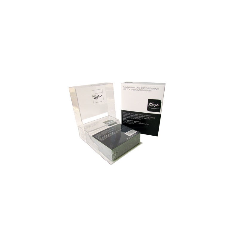 - THUYA - Aluminio para uñas con dispensador 400 unidades - THUYA - Aluminio para uñas con dispensador 400 unidades