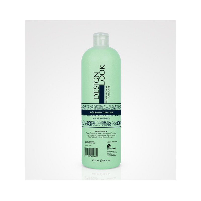 - DESIGN LOOK - Bálsamo Capilar de Hierbas 1000 ml - DESIGN LOOK - Bálsamo Capilar de Hierbas 1000 ml