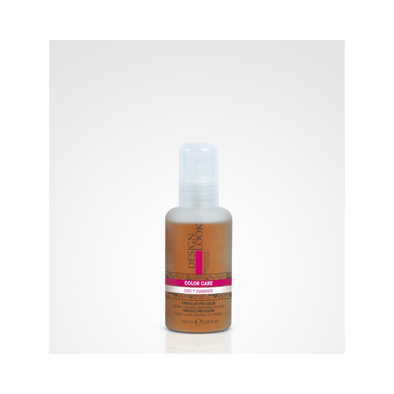 - DESIGN LOOK - Serúm Cristal Líquido Pro-Color Oro y Diamante 100 ml - DESIGN LOOK - Serúm Cristal Líquido Pro-Color Oro y Diamante 100 ml