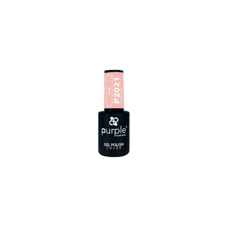 - PURPLE - Esmalte Permanente en Gel Work Hard P2021 10 ml - PURPLE - Esmalte Permanente en Gel Work Hard P2021 10 ml