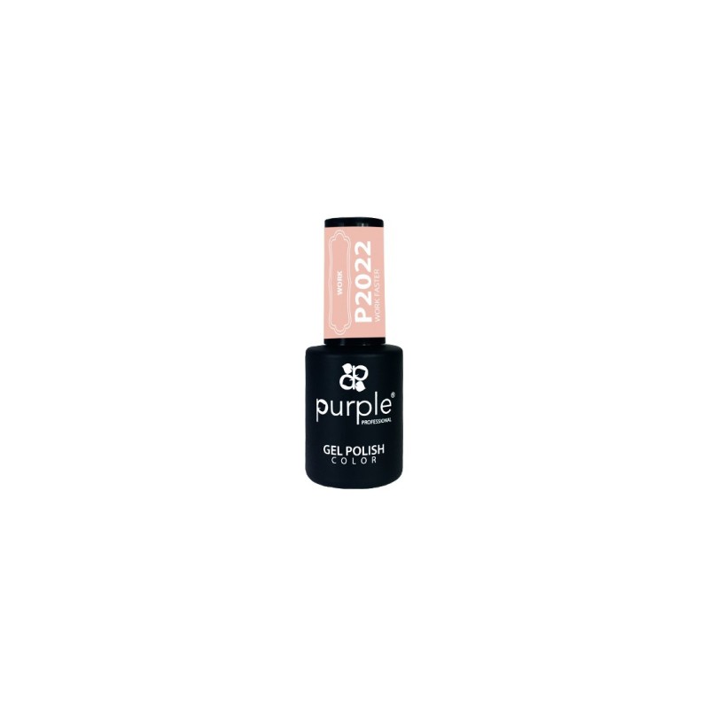 - PURPLE - Esmalte Permanente en Gel Work Faster P2022 10 ml - PURPLE - Esmalte Permanente en Gel Work Faster P2022 10 ml