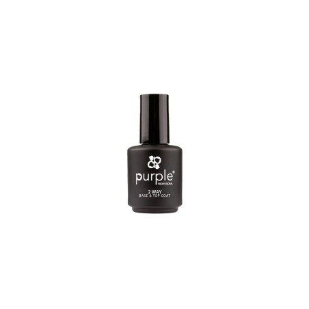 - PURPLE - Base y Top Coat 2 en 1 15 ml