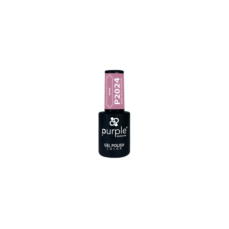 - PURPLE - Esmalte Permanente en Gel Work with Passion P2024 10 ml - PURPLE - Esmalte Permanente en Gel Work with Passion P2024 10 ml