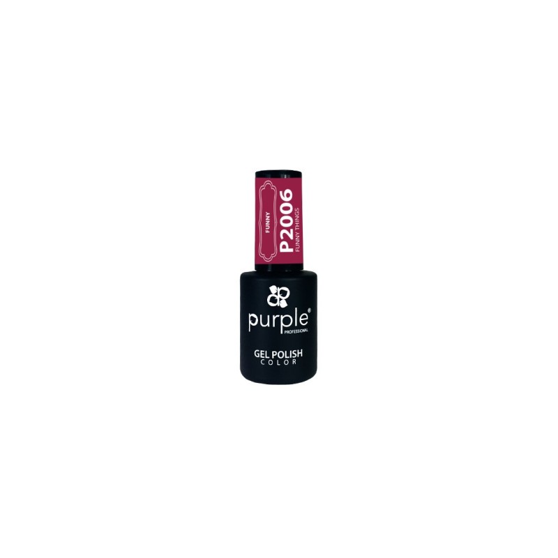 - PURPLE - Esmalte Permanente en Gel Funny Things P2006 10 ml - PURPLE - Esmalte Permanente en Gel Funny Things P2006 10 ml