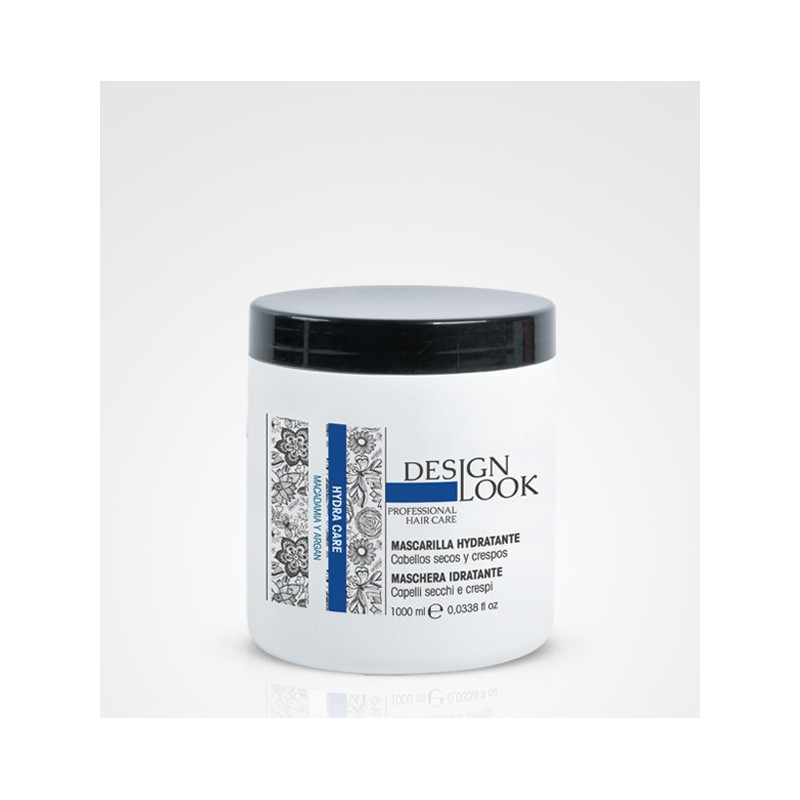 - DESIGN LOOK - Mascarilla Hidratante Macadamia y Argán 1000 ml - DESIGN LOOK - Mascarilla Hidratante Macadamia y Argán 1000 ml