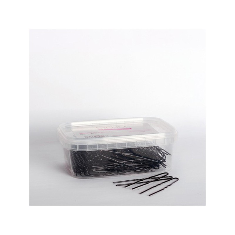 - BIFULL - Horquillas Invisibles NEGRAS 55 mm 250 gramos - BIFULL - Horquillas Invisibles NEGRAS 55 mm 250 gramos