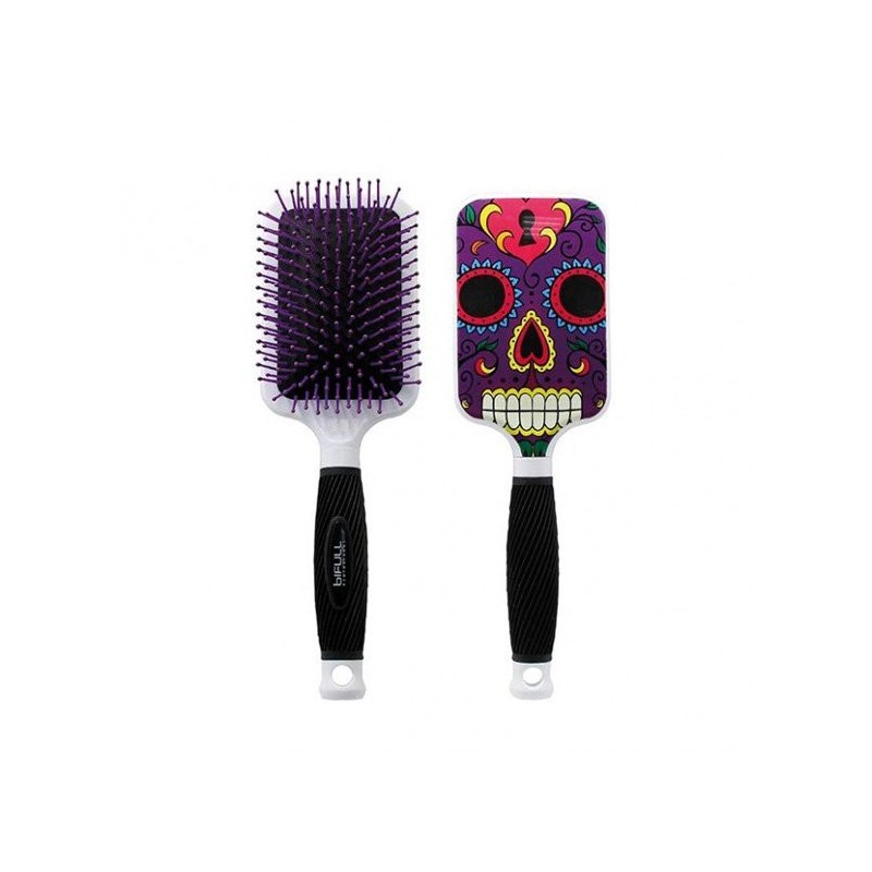 - BIFULL - Cepillo Raqueta Calavera LILA - BIFULL - Cepillo Raqueta Calavera LILA