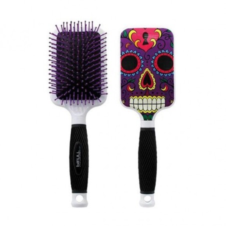 - BIFULL - Cepillo Raqueta Calavera LILA